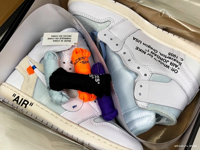 Rep Jordan High White AQ0818-100 Off-White Air Retro 1 0810
